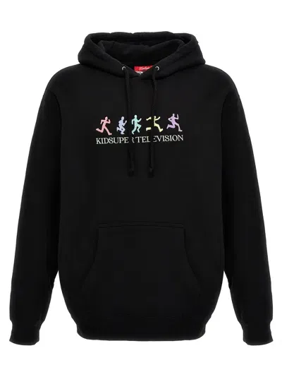 Kidsuper ' Television' Hoodie In Black