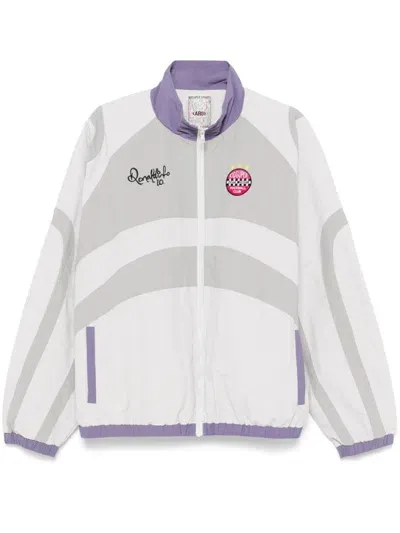 Kidsuper X Ronaldinho Coloublock Jacket In Grey