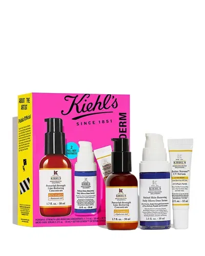 Kiehl's Since 1851 The Dare To Derm Skincare Gift Set In Us H24