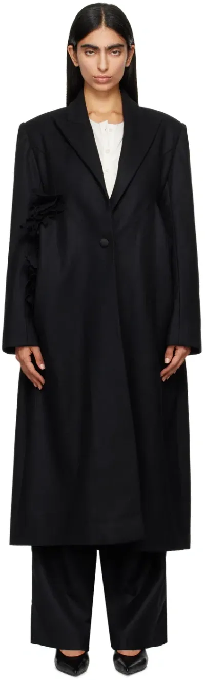 Kika Vargas Black Maryna Coat