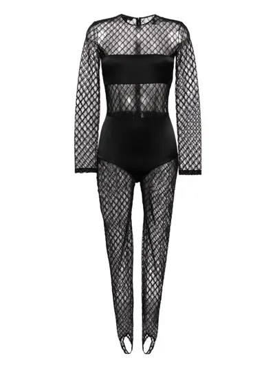 Kiki De Montparnasse Miel Catsuit In Black