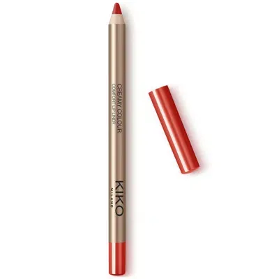 Kiko Milano Creamy Colour Comfort Lip Liner 1.2g (various Shades) - 16 Coral In White