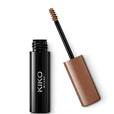 Kiko Milano Eyebrow Fibers Coloured Mascara 4.2ml (various Shades) - 03 Brunette In White