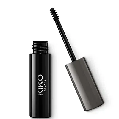 Kiko Milano Eyebrow Fibers Coloured Mascara 4.2ml (various Shades) - 06 Dark In White