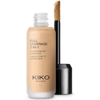 Kiko Milano Full Coverage 2-in-1 Foundation And Concealer 25ml (various Shades) - 55 Warm Beige