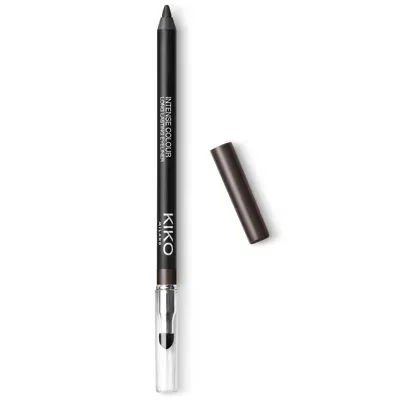 Kiko Milano Intense Colour Long Lasting Eyeliner 1.2g (various Shades) - 06 Mat Ebony In White