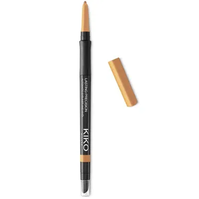 Kiko Milano Lasting Precision Automatic Eyeliner And Khôl 0.35g (various Shades) - 17 Pure Gold In Brown