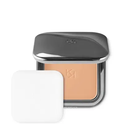 Kiko Milano Matte Fusion Pressed Powder 12g (various Shades) - 08 Peach In White