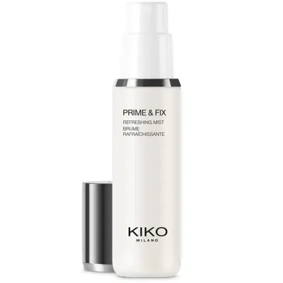 Kiko Milano Prime & Fix Refreshing Mist 70ml In White