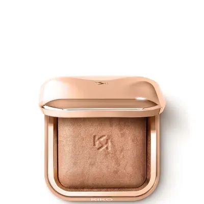 Kiko Milano Silky Glow Baked Bronzer 8.5g (various Shades) - 01 Warm Sienna In Neutral