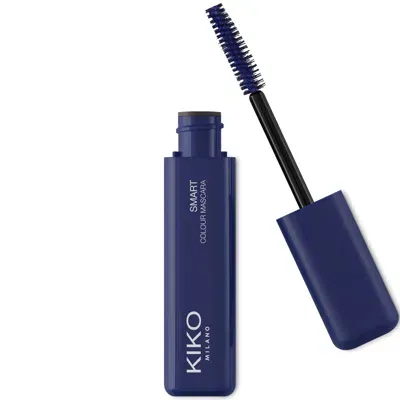 Kiko Milano Smart Colour Mascara 8ml (various Shades) - 07 Navy Blue In White