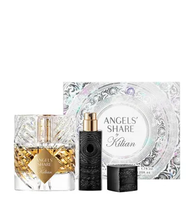 Kilian Angels' Share Icon Fragrance Gift Set In White