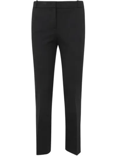 Kiltie Floretta Flared Trousers In Black