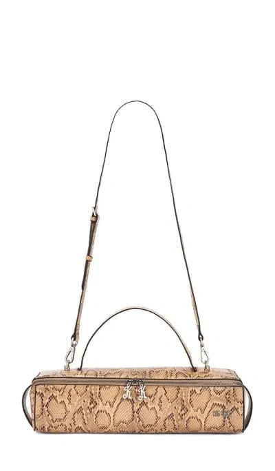 Kim Shui The Xl Zipper Fermi Bag In Python