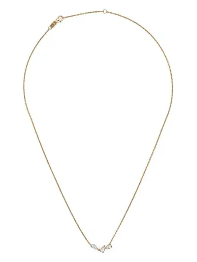 Kimai 18k Recycled Yellow Gold Dalia Diamond Necklace