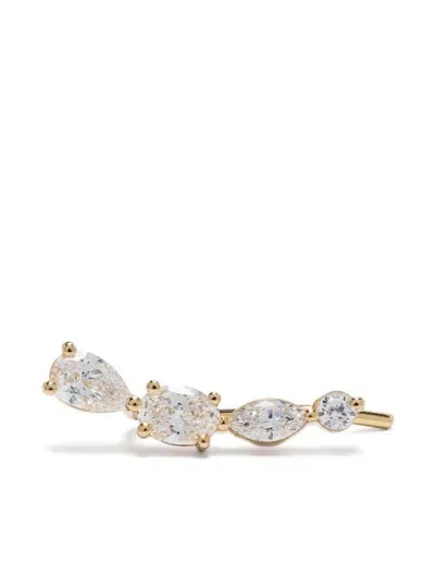 Kimai 18k Recycled Yellow Gold Miro Diamond Earring