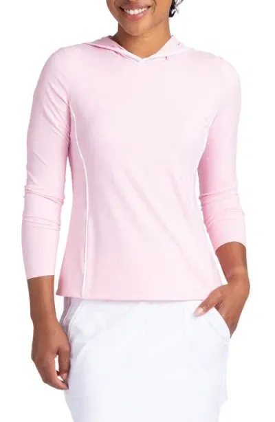 Kinona Layer It Up Hoodie In Ballet Pink