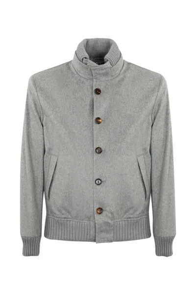 Kired Ronde Wool Jacket In Grey