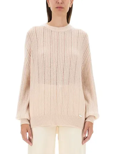 Kiton Cashmere Sweater In Beige