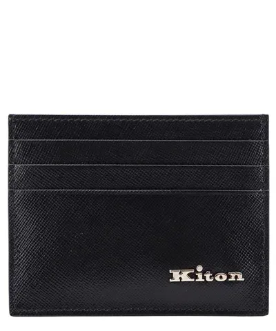 Kiton Credit Card Holder In Black