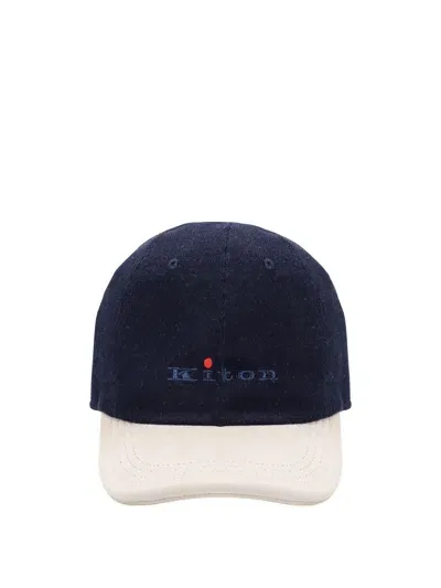 Kiton Hat In Blue