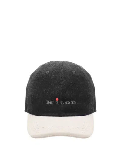 Kiton Hat In Grey