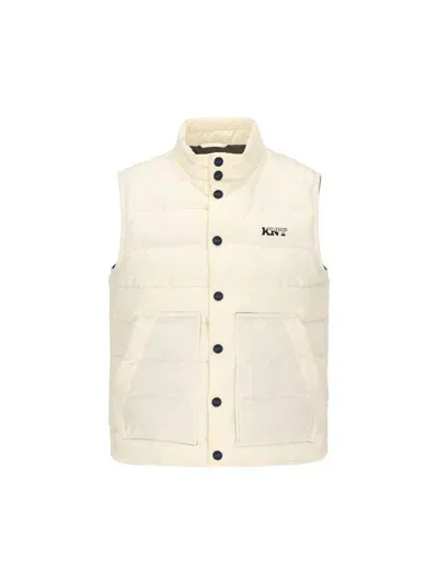 Kiton Jackets In White