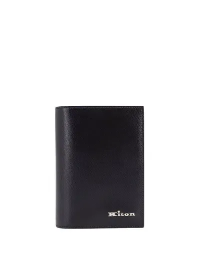 Kiton Wallets In Black