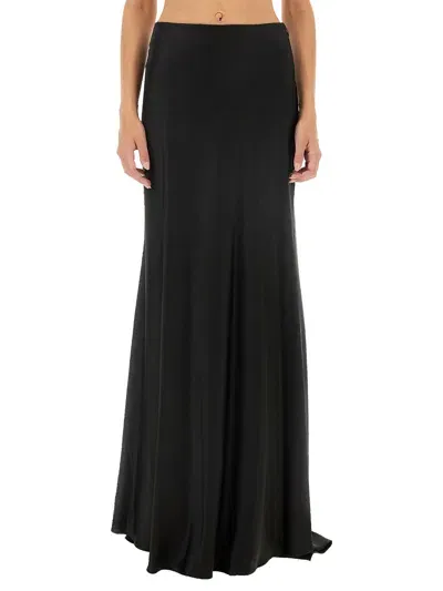 Kiton Long Skirt In Black