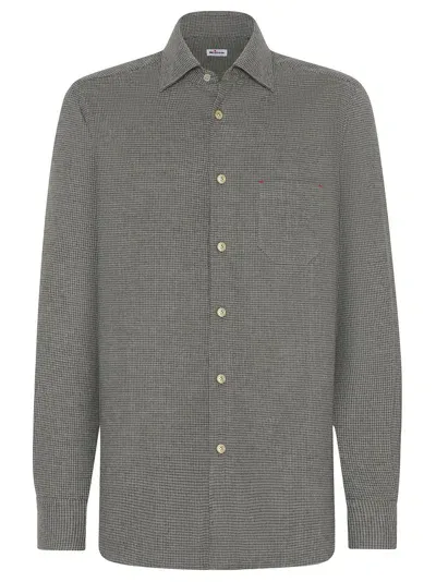 Kiton Nerano - Shirt Cotton In Grey