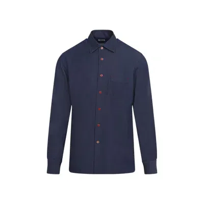 Kiton Shirt In Blue