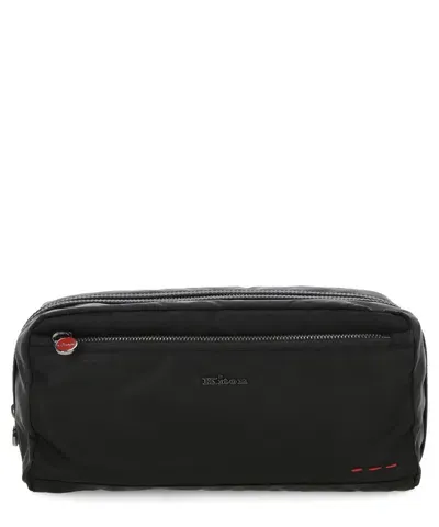 Kiton Toiletry Bag In Black