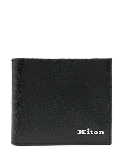 Kiton Wallets In Black