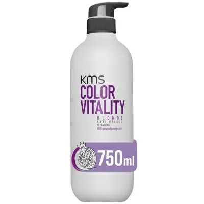 Kms Color Vitality Blonde Conditioner 750ml In White