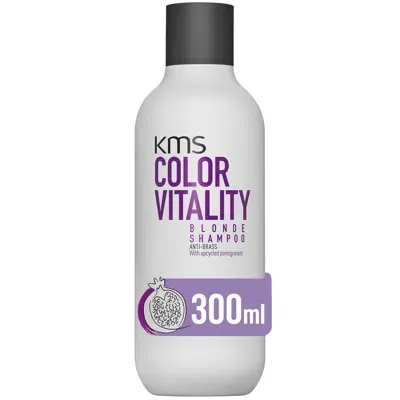 Kms Color Vitality Blonde Shampoo 300ml In White