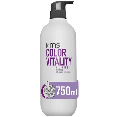 Kms Color Vitality Blonde Shampoo 750ml In White