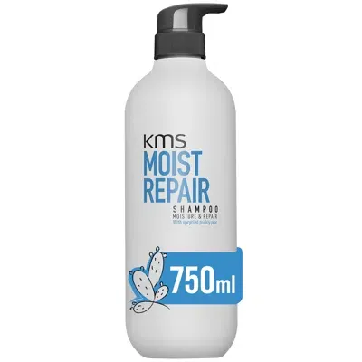 Kms Moist Repair Shampoo 750ml In White