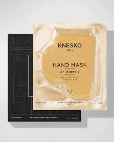 Knesko Skin Gold Repair Hand Mask In White