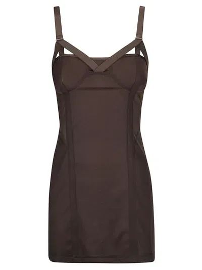 Knwls Grace Dress In Brown