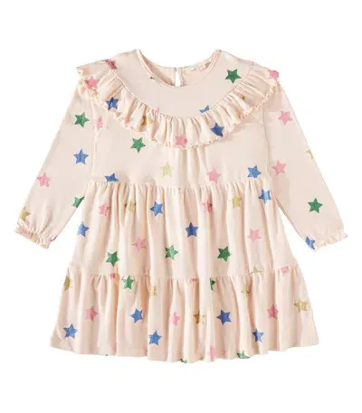 Konges Sløjd Kids' Malli Ruffled Printed Dress In Multicoloured