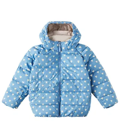 Konges Sløjd Kids' Nuka Printed Jacket In Aisuru Blue