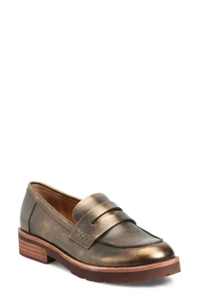 Kork-ease ® Carlisle Penny Loafer In Bronze Metallic