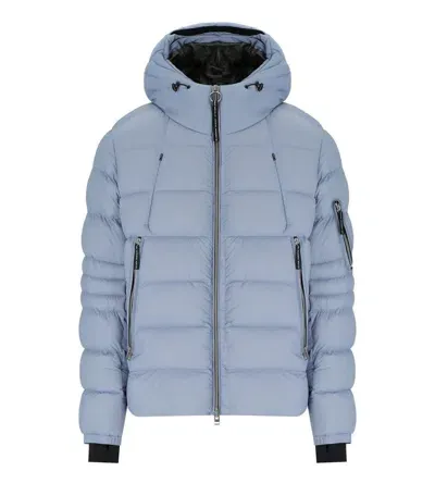 Krakatau Rook Light Blue Hooded Down Jacket