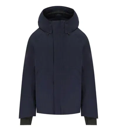 Krakatau Weryk Navy Blue Hooded Jacket