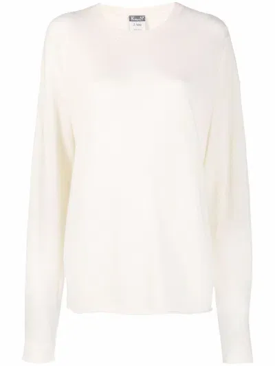 Kristensen Du Nord Crew-neck Cashmere Jumper In 中性色