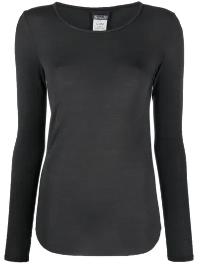 Kristensen Du Nord Long-sleeved Top In Grey