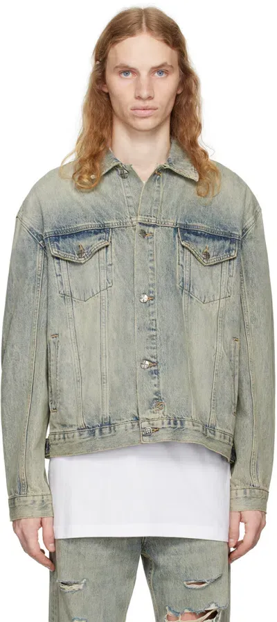 Ksubi Blue Oh G Denim Jacket