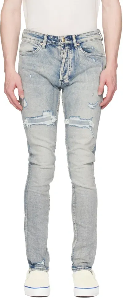 Ksubi Blue Van Winkle Jeans In Denim