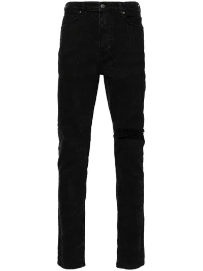 Ksubi Van Winkle Heroism Mid-rise Skinny Jeans In Schwarz