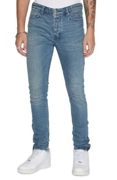 Ksubi Van Winkle Kult Zip Hem Skinny Jeans In Denim